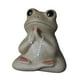 thumbnail image 1 of Estatuilla De Mascota De Té De Rana De Cerámica Estatuas De Animales Pequeños Accesorio Elegante Estilo Encantador A, 1 of 5