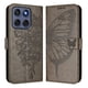 thumbnail image 2 of Funda Cartera Mariposa Para Motorola Edge 60 Fusion Con Soporte Y Ranuras Para Tarjetas Gris, 2 of 5