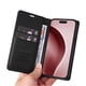 thumbnail image 4 of Funda Billetera de Cuero para iPhone 16 Pro con Tarjetero y Soporte - Tapa Magnética Negro, 4 of 6