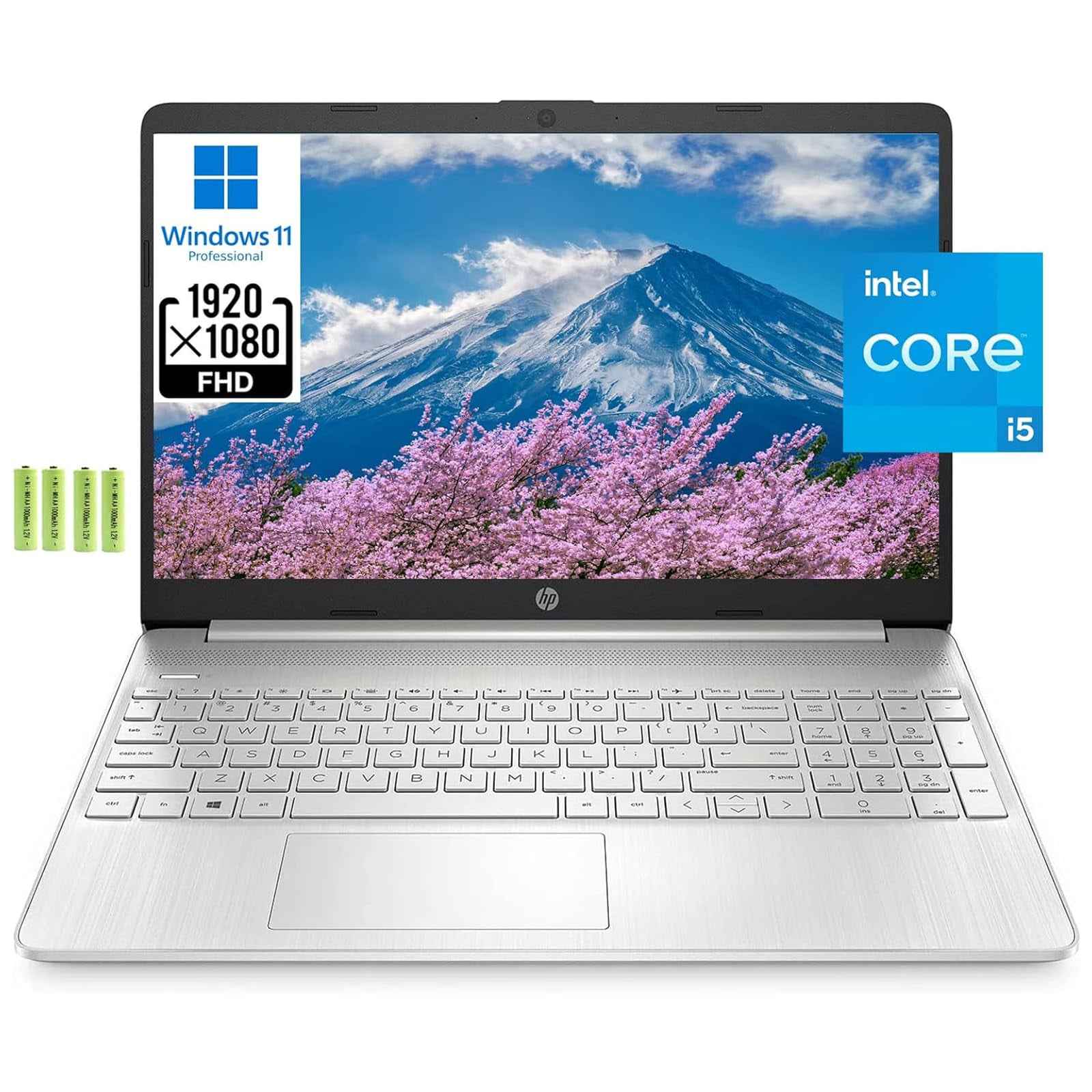 Ordenador Portátil Hp Windows 11 Pro 15 15,6 Pulgadas, Fhd, Intel I5, 16 Gb, 512 Gb, Ssd