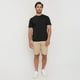 thumbnail image 4 of Polera Hombre Negro Slub Corona, 4 of 5