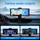 thumbnail image 5 of Pantalla portátil inalámbrica CarPlay y Android Auto Haudio 10.26, 5 of 7