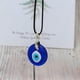 thumbnail image 4 of JOYID Collar Colgante de mal de ojo, cadena de cuerda de cuero de cristal, Collar de la suerte turco Protact para mujeres y Hombres, 4 of 6