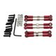 thumbnail image 1 of 6Pcs RC Car Metal Varillaje De Enlace Para Wltoys 124016 124017 DIY Accs Rojo, 1 of 5