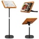thumbnail image 1 of Soporte 2 en 1 Ghegicu 42‑130 cm Madera Marrón, 1 of 7