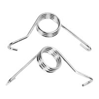 Ioensy - 2X Muelle De Retorno De Palanca De Freno De Estacionamiento Metal 7M0615296 Para Audi A3 Berlina