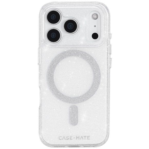 Funda Case-Mate para iPhone 17 Pro – Polvo Estelar Brillante
