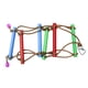 thumbnail image 2 of Cuerda de escalada Rainbow Craft para niños Ninja Warrior de 2 m, 2 of 7
