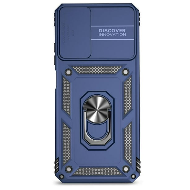 Estuche GANGXUN para Motorola Moto G Power 2024, soporte giratorio 360°, estilo mecánico y magnético