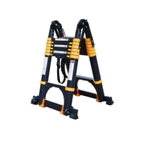 Escalera Aluminio Telescópica Multiuso Retráctil 4,4 Qrubber