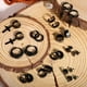 thumbnail image 3 of 11 pairs Stylish Stainless Steel Huggie Earrings Set - Perfect for Parties and Birthdays, 3 of 4