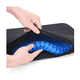 thumbnail image 3 of Cojín Asiento Gel Relajante Con Funda Lavable Auto Oficina Azul Microfibra, 3 of 3