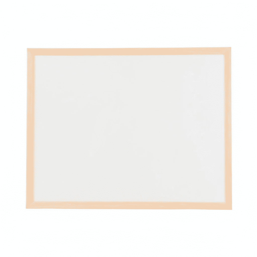 Baima - Pizarra Blanca 30x40 Cm Marco De Madera Borrable Para Oficina Hogar Y Estudio