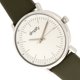 thumbnail image 4 of Reloj Simplify The 6200 con correa de piel negra y plateada para hombre, 4 of 10