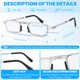 thumbnail image 5 of Gafas Plegables para Lectura con Bloqueo de Luz Azul Riwissipa, 5 of 6