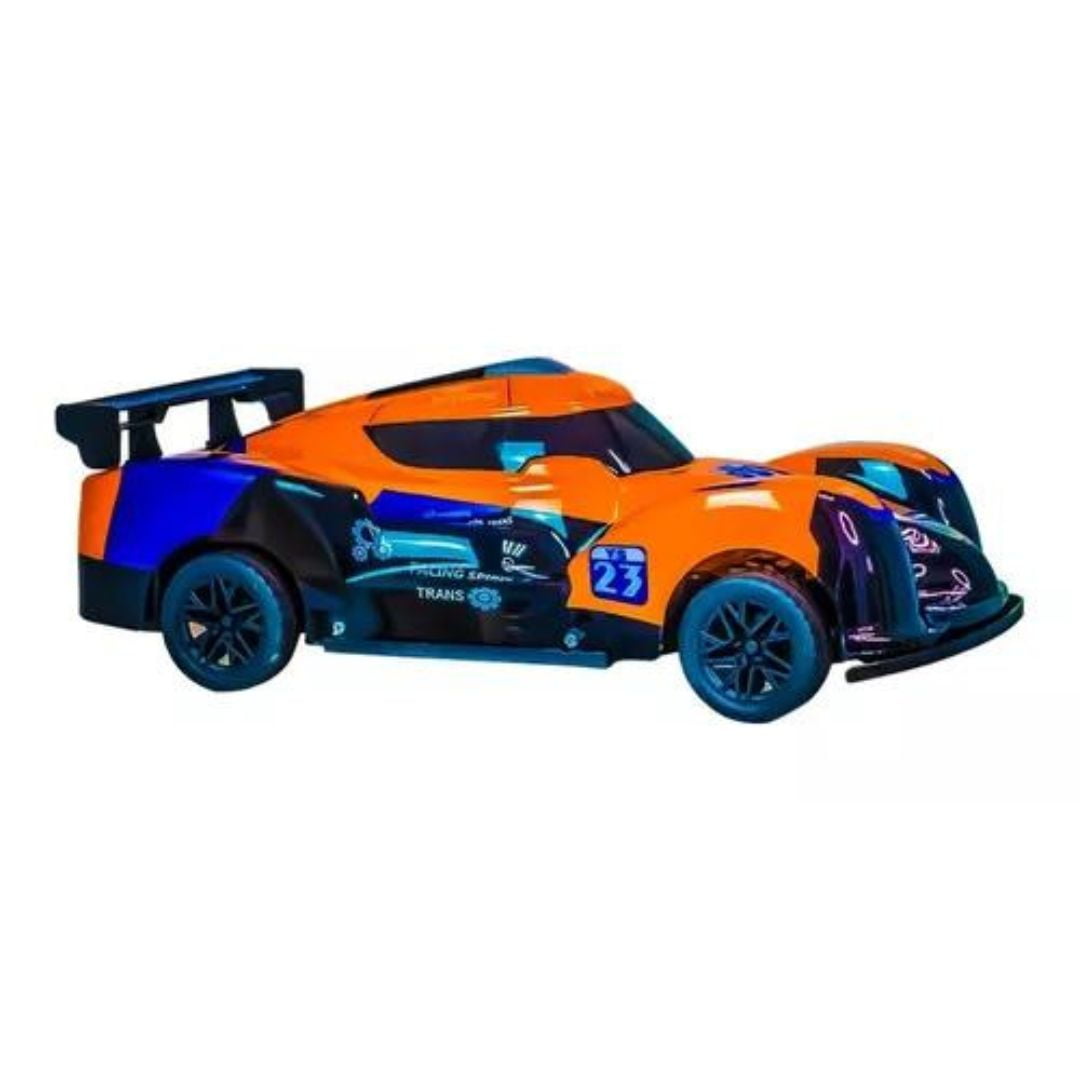 Genérico - Auto A Control Remoto De Carrera Deportivo Recargable Naranja