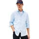thumbnail image 2 of Camisa Tommy Hilfiger para hombre, manga larga, popelina a rayas, azul, 2 of 5