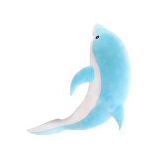 Bothyi - Delfín Animales De Peluche Juguete Almohada Para Dormir Para La Decoración Del Hogar Azul 70 Cm