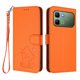 thumbnail image 1 of Infinix Note Edge 5G Funda Billetera con Ranuras para Tarjetas, Naranja, 1 of 6