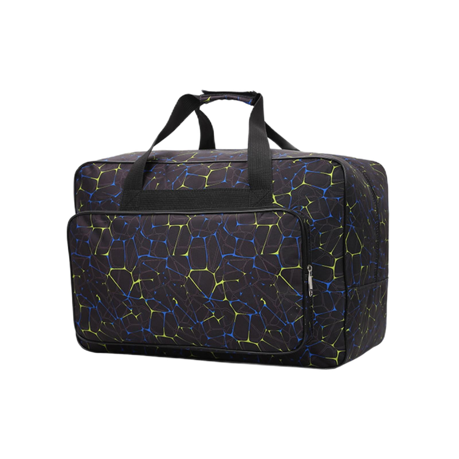 Magideal - Bolso Multifuncional, Accesorios Para Coser, Nailon Para El Hogar, Gran Capacidad, Ligero, Estuche De Transporte Para Máquina De Coser, Bolsillos Negro