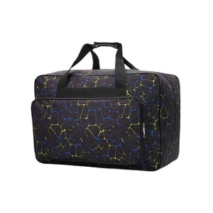 Magideal - Bolso Multifuncional, Accesorios Para Coser, Nailon Para El Hogar, Gran Capacidad, Ligero, Estuche De Transporte Para Máquina De Coser, Bolsillos Negro