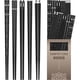 thumbnail image 1 of Palillos Chinos HIWARE de Fibra de Vidrio, 10 Pares, 9,5 Pulgadas, 1 of 3