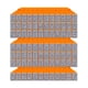 thumbnail image 2 of Set de sellos Contact USA Mediano de 84 piezas, Naranja Crush, 2 of 6