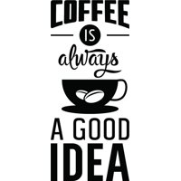 Rienda Libre Graphics - Decomural Coffee A Good Idea Kitchen Ws-46117