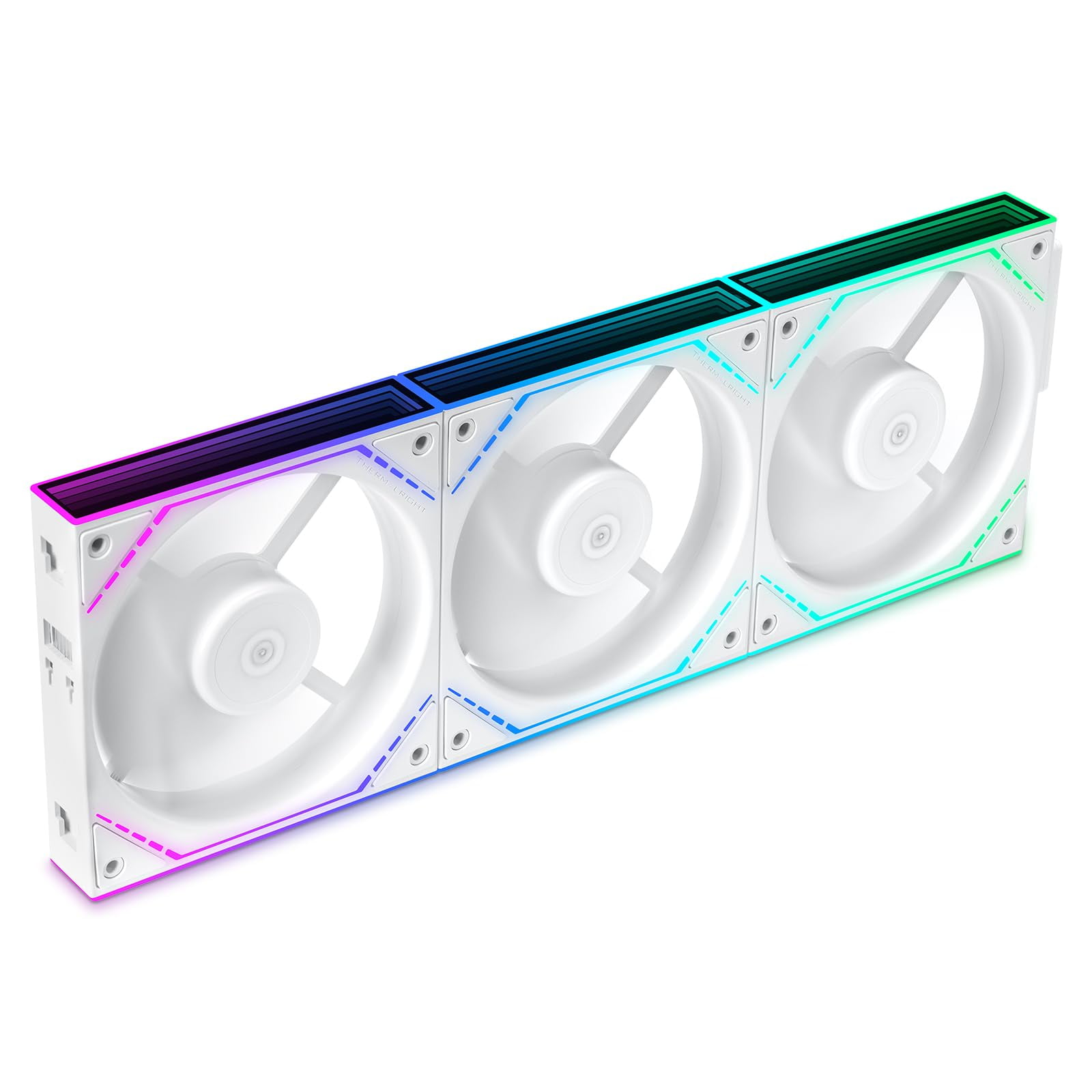 Ventiladores De Carcasa Para Pc Thermalright Tl-m12qrw X3 120 Mm, Paquete De 3 Unidades Argb