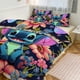 thumbnail image 1 of Stitch Print Bedding Set Pattern Duvet Cove Set 3 Pieces 1 Quilt Cover And 2 Pillowcases for Women Men Teens, 1 of 5