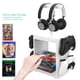 thumbnail image 2 of Torre de almacenamiento multifuncional para discos de juego para PS5, estante para discos de juego y soporte para controladores/auriculares compatible con Xbox Series X/Switch/PS4, 2 of 7