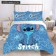 thumbnail image 1 of v1741 Bed Sheets Children Cartoon Duvet Cover Bedding Sets Anime Blue Quilt Cover Sets Single Double Full Size Girls Boys for Bedroom Decoration 3-Piece Bedding Set (1 Duvet Cover + 2 Pillow Shams) Be, 1 of 5