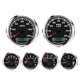 thumbnail image 1 of Juego de indicadores MOTOR METER RACING 85 mm/52 mm esfera negra, 1 of 9