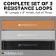 thumbnail image 3 of Set de bandas de resistencia en loop THERABAND, 18 bandas de entrenamiento, 3 of 9