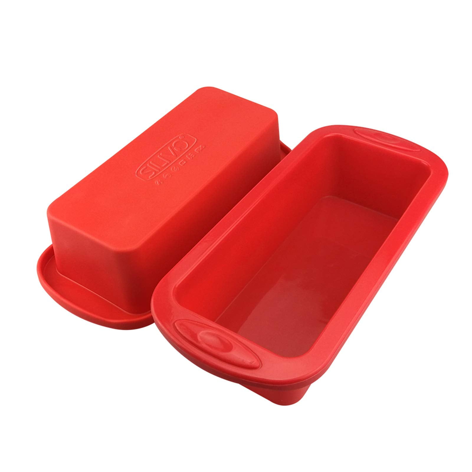 Moldes Para Pan Y Pan Silivo De Silicona (paquete De 2), Antiadherentes