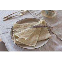Purolino - Servilletas Rusticas 100% Lino