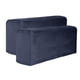 thumbnail image 1 of Funda De Reposabrazos De Sofá 2 Piezas Protector De Brazo De Sofá Elástico Grueso Extraíble Azul Marino, 1 of 3