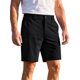 thumbnail image 1 of INSPIRE CHIC Pantalones Cortos de Trabajo Ligeros con Múltiples Bolsillos para Hombre, S Negro, 1 of 5