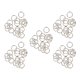 thumbnail image 1 of 100 Uds. De Anillos De Salto Superfuertes De Metal Chapado En Plata, Conector De Anillos Divididos De 6mm, 1 of 5