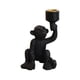 thumbnail image 5 of Taper Candle Holder Candlelight Stand Para Mantel Comedor Decoración Del Hogar Negro, 5 of 5
