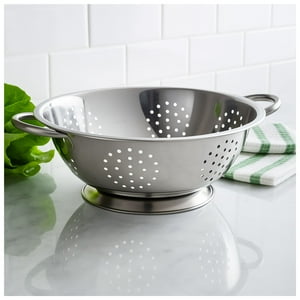 Colador Escurridor De Comida Cuiner Acero Inoxidable 24Cm