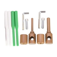 Magideal - De Reparación De Fugas De Orificios Ppr, Herramienta De Soldador De Tuberías De Agua Con Cabezales De Troquel, Varillas De Reparación Para Cocina, Con 4 Varillas De Reparación