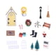 thumbnail image 4 of Juego De Puerta De Hadas En Miniatura De Elfo Navideño 1/12 Para Habitación Infantil, Fiestas, Festivales, Amarillo, 4 of 5