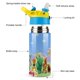 thumbnail image 3 of Tiny Bunch Baby TV Botella de Agua con Tapa Pop Top de Un Toque, Acero Inoxidable, a Prueba de Fugas, para Deportes, Botella Infantil azul 12 oz, 3 of 6