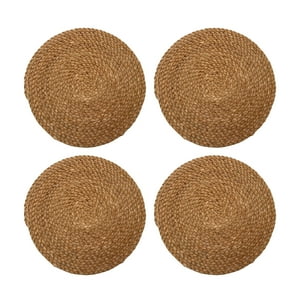 Set 4 Individuales Fibras Naturales Ubud De Ø35Cms Kawi®