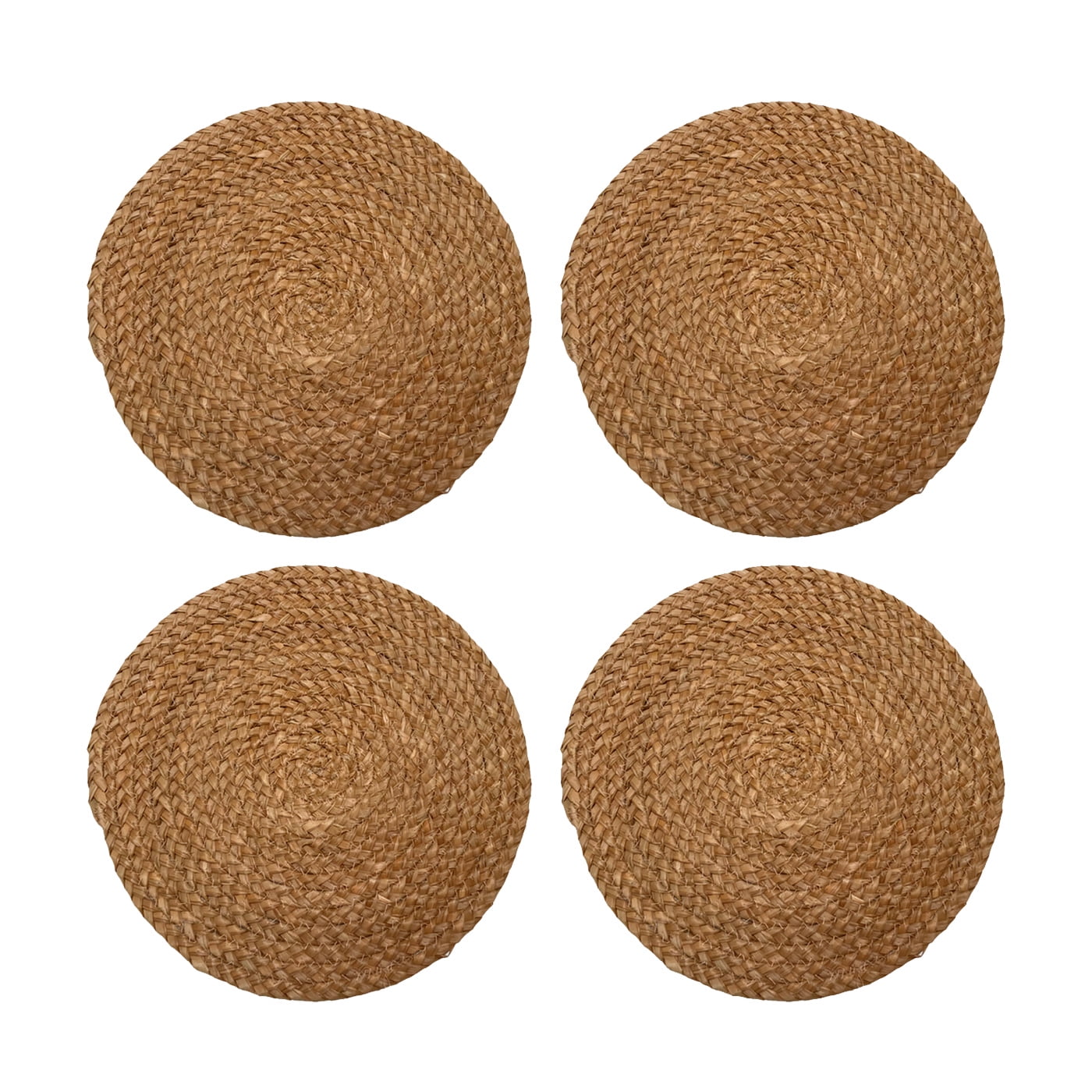 Set 4 Individuales Fibras Naturales Ubud De Ø35cms Kawi®