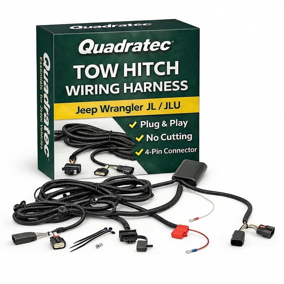 Arnés de Cableado Quadratec para Jeep Wrangler JL/JLU 4 pines