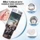 thumbnail image 5 of Gen V Vaso aislado de acero inoxidable con asa, diseño temático, regalo para familia, amigos y fans; incluye pajita y encaja en el portavasos estándar, 40 oz, 5 of 6