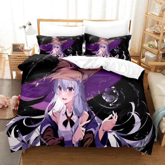 Girl The Journey Of Elaina Bedding Sets Duvet Cover Set With Pillowcase Bedclothes Bed Linen