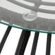 thumbnail image 3 of Mesa diseño de centro Creta Rattan Negro, 3 of 4